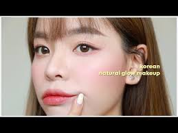 korean makeup tutorial rosy peach