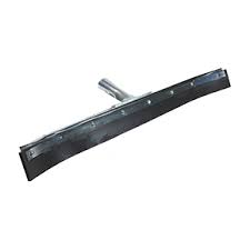 squeegee 30 inch curved black rubber blade in metal frame 1 from brush man inc