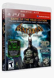 Credits to feral interactive for computer porting. Batman Arkham City Ps3 Game Of The Year Edition Hd Png Download Kindpng