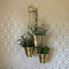 Vintage Wall Sconces Tin Flower Pots