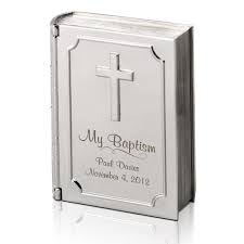 silver personalized baptism