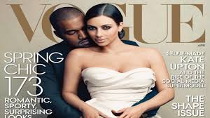 Kim and kanye vogue cover. Kim Kanye S Vogue Cover To Outsell Beyonce S Michelle Obama S Movies News