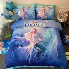 Cotton Frozen Elsa Double Queen Bed