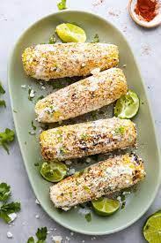Mayo Parmesan Corn On The Cob | Mexican Grilled Corn, Grilled Corn gambar png