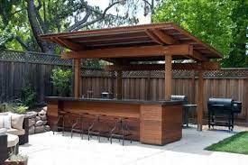 57 Backyard Outdoor Bar Ideas To