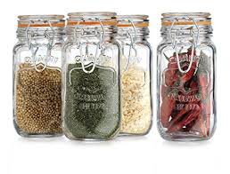 glass spice jars