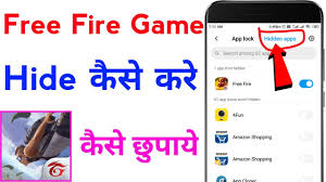 Free fire is the ultimate survival shooter game available on mobile. How To Hide Free Fire Game In Mobile Free Fire Ko Hide Kaise Kare Youtube