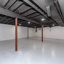 75 beautiful concrete floor basement