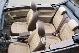 Volkswagen Beetle Cabrio Leather Seats