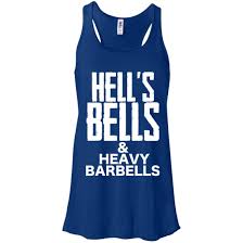 Hells Bells And Barbells Products Athletic Tank Tops