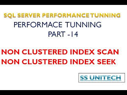 what is index scan and index seek sql