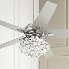 Clear Crystal Ball Chrome Universal Ceiling Fan Light Kit 8r575 Lamps Plus Ceiling Fan Led Ceiling Fan Ceiling Fan With Light