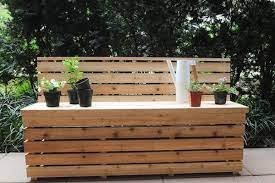 Build A Modern Outdoor Cedar Bench