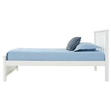 Haus White Twin Panel Bed El Dorado