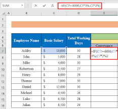 calculate monthly salary in excel