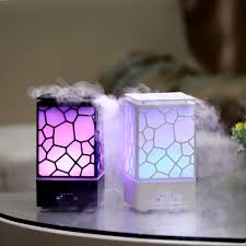Colorful Night Light Aromatherapy Essential Oil Diffuser Water Cube Ultrasonic Aroma Diffuser Buy Aroma Diffuser Oil Diffuser Essential Oil Diffuser