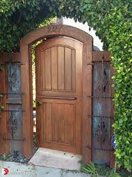 Wooden Garden Gate Backyard Gates