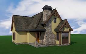 One Story 2 Bedroom Fairytale House Plan