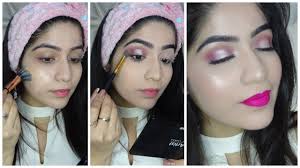 how to do parlour makeup at home in