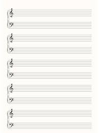 Printable Blank Sheet Music Free Magdalene Project Org