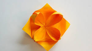 how to make an origami flower