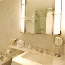 ceiling height bathroom mirror design ideas