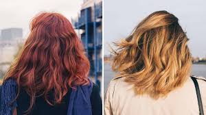 I would say that natural blonde hair with brown eyes is a little rare. How To Go From Red Hair To Blonde Hair L Oreal Paris