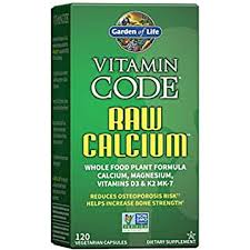 garden of life vitamin code raw calcium