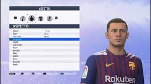 Click on the name of a stat to show the column. Pedri Fc Barcelona Fifa 19 Create Face Youtube