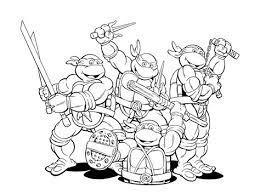 Print coloring of ninja turtle and free drawings. Teenage Mutant Ninja Turtles Coloring Pages Learny Kids