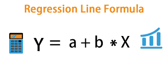 regression line formula calculator