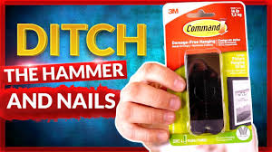 3m command strips ditch the hammer