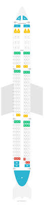 Seat Map Airbus A321 321 Rouge Air Canada Find The Best