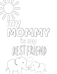 free printable coloring pages for mom
