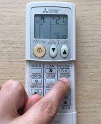 mitsubishi aircon remote control