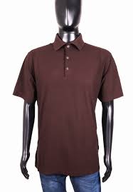 Details About Hugo Boss Mens Polo Shirt Tee Cotton Brown Size Xl