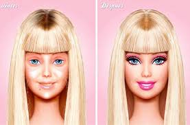 women rally behind makeup free barbie