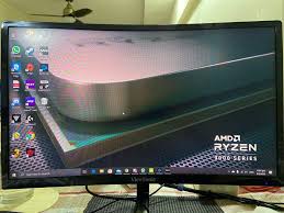 I was using 1080p 60hz and trust me this is worth it. Viewsonic Vx2458 C Mhd 24 Curved Gaming Monitor 144hz Electronics Others On Carousell
