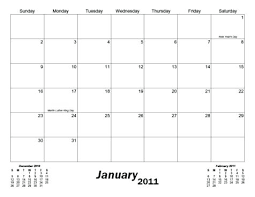 30 Day Blank Calendar Printable Single Weekly Pages Free