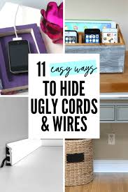 Hiding Ugly Cords And Wires