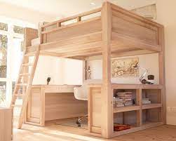 a queen loft bed for optimal sleep and