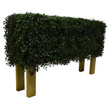 Artificial Boxwood Hedge With Legs 58