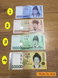 1 korean won = 0.0036501 malaysian ringgit. Money Talks Korean Bills Korean Language Blog