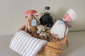 how to make a breakfast gift basket