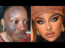 black makeup tutorial