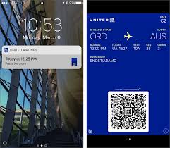 airline boarding passes in wallet
