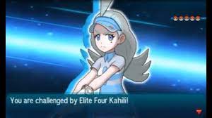 Pokémon Sun and Moon: Elite 4 Kahili - YouTube