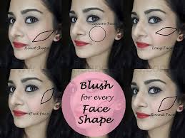 choose blush for your face shape