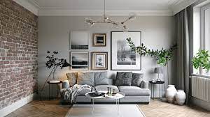 modern interior design grey living