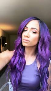 Newer wrestlers try to imitate the wrestlers they grew up wrestling, who all happened to have long hair. Pin By Wwe Misc On Sasha Banks Sasha Bank Long Hair Styles Wwe Sasha Banks